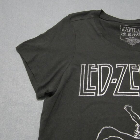 Led-Zeppelin United States of America 1977 T-Shirt Men's L Black Short Sleeve - Picture 6 of 10